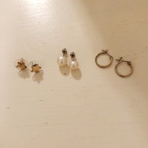 Set of 3 earrings